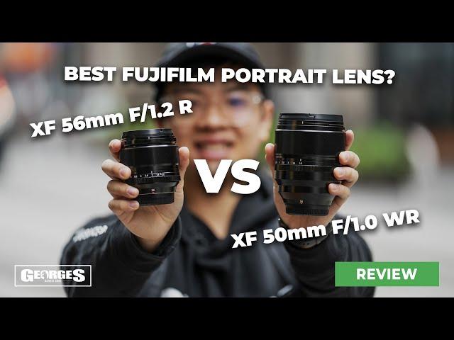 FUJIFILM XF 50mm f/1.0 vs XF 56mm f/1.2 | Best Fujifilm Portrait Lens?