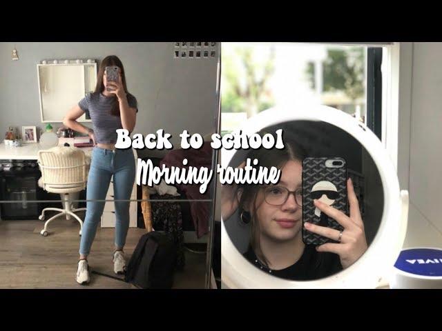 BACK TO SCHOOL Morning Routine | Hannah Theresa