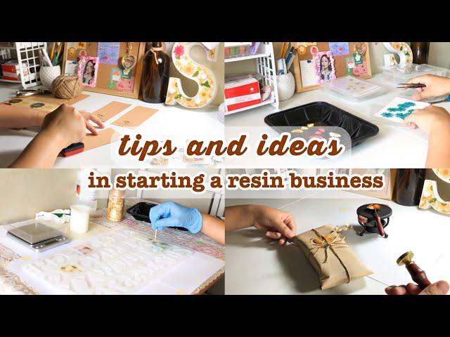 Things You Need To Know In Starting A Resin Business | Tips & Ideas