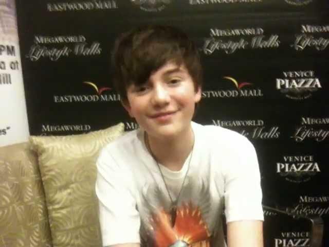 Greyson Chance Video Message to Orange Magazine TV