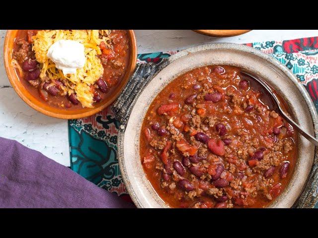 Easy, Simple, and Delicious Beef and Bean Chili Recipe - EatSimpleFood.com