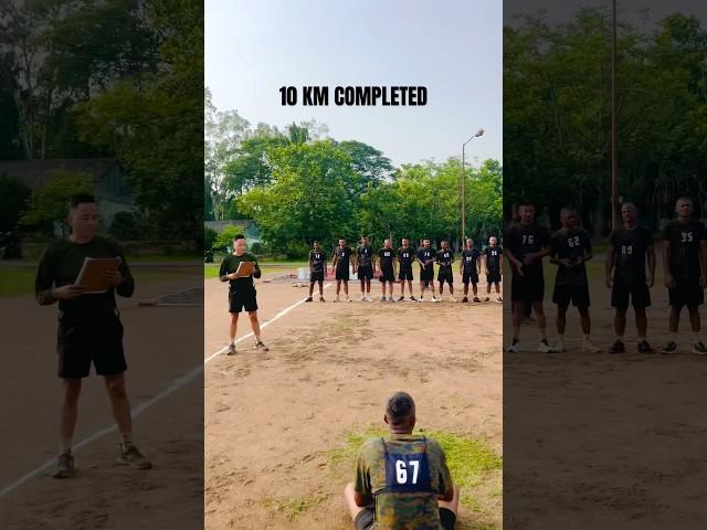 Ciat training 10 km running #ciat #ssf #commando #armylover #stf #commandotraining #policelover #bsf