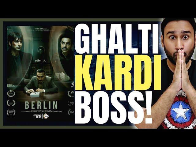 Berlin Review || Berlin (2024) Movie Review || Zee5 || Berlin Zee5 Review || Faheem Taj