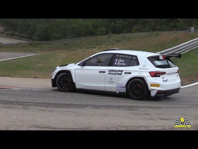 Test Tom Pieri Rallye Huveaune 2024 Skoda Fabia RS R5