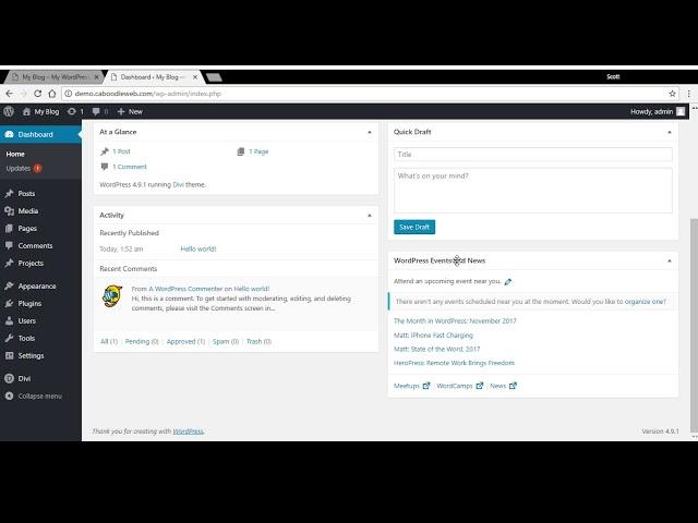 How to hide items from WordPress Dashboard (Admin Area)