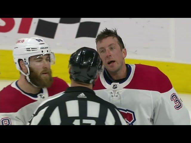 Jake Allen Is Upset After Receiving Penalty For Throwing Mask Onto The Ice