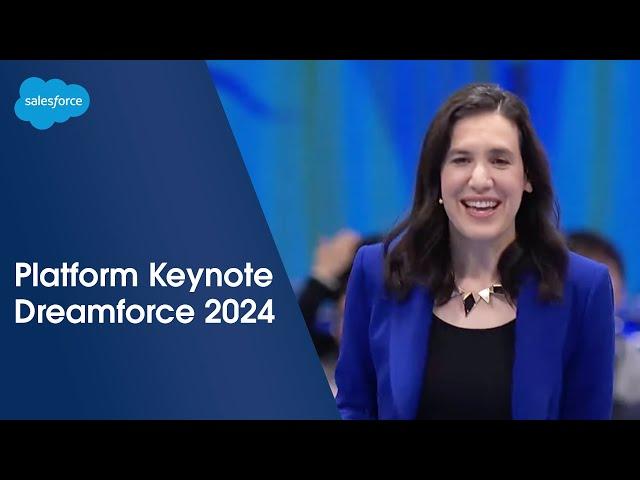 Platform Keynote: How To Build and Govern Custom AI Agents and Apps | Dreamforce 2024 | Salesforce