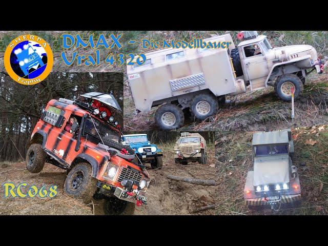 Offroad 4x4 Action - DMAX Ural 4320 Die Modellbauer - Defender - Toyota J40 - RC 068 SHERPA und NBC