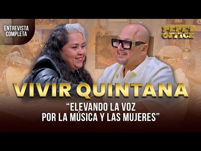 Vivir Quintana: Elevando la voz por la música y las mujeres| Pepe's Office