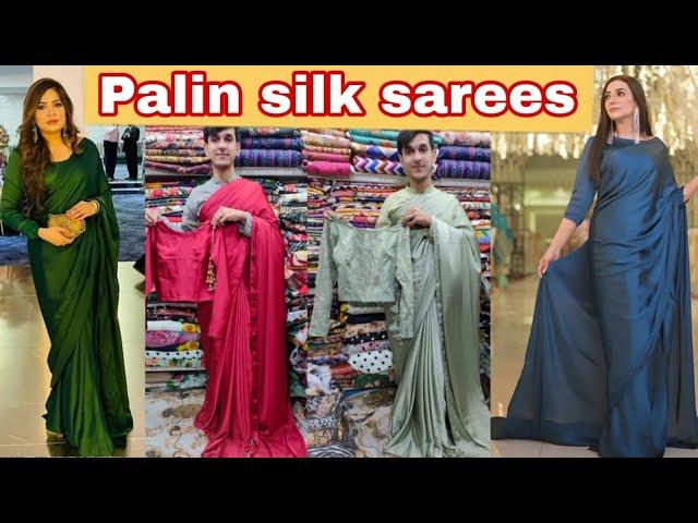 PLAIN SILK SAREES | FANCY BLOUSE | PLAIN BLOUSE | STITCH AND UNSTITCH