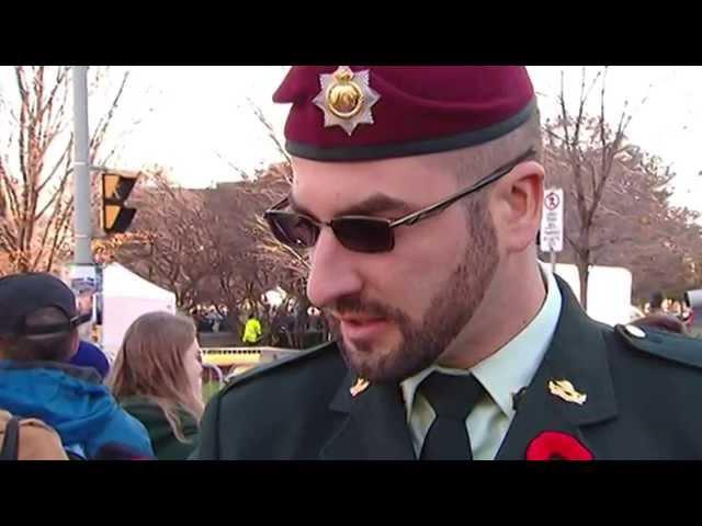 Remembrance Day 'sergeant' not in the military: DND