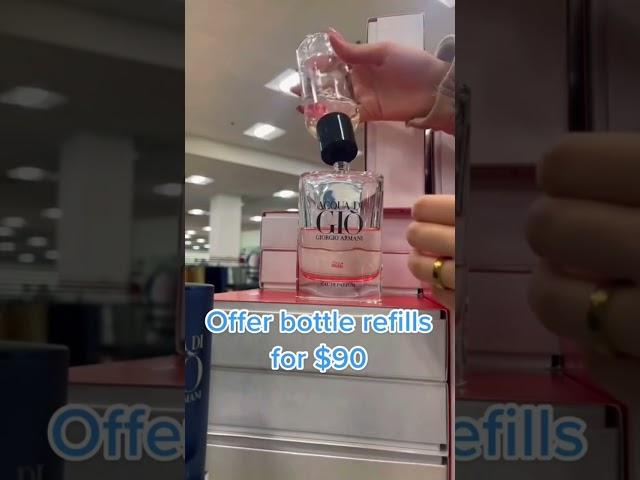 How to get REFILLS on perfume and cologne…