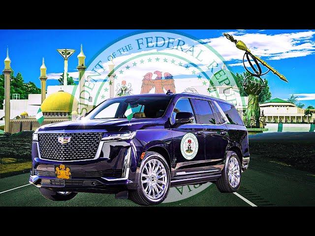 Inside Nigeria's Most POWERFUL Armoured Cadillac Escalade for President Tinubu.