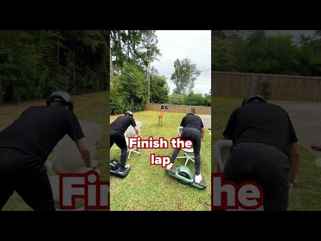 Who Will Win The Dizzy Running Challenge?!