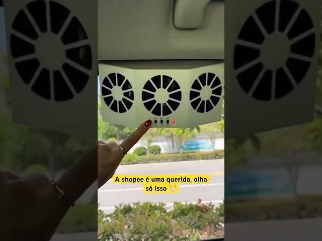 Ventilador de carro shopee #carros #acessorios #shopee