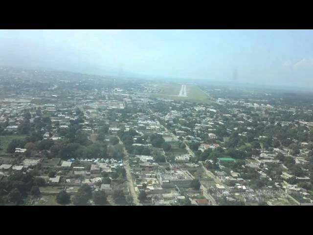 Amazing Haiti MD-80 Cockpit Video Approach & Landing Haiti HD.720p