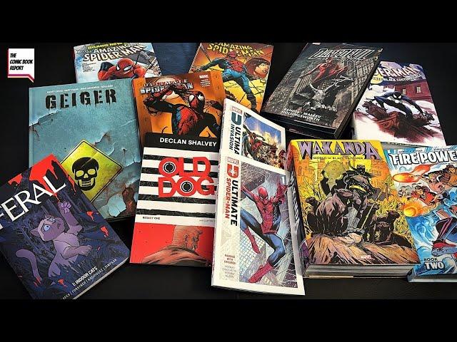 HUGE COMIC BOOK HAUL! Marvel Omnibus, Image OHC, TPBs, Ultimate Universe, and more!