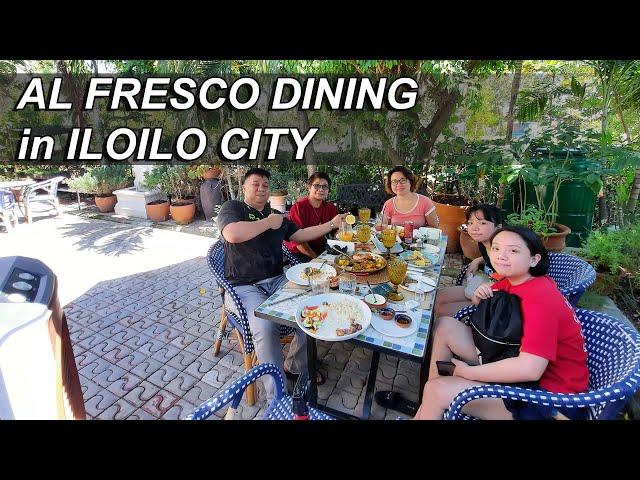 Al Fresco Restaurant Dining sa Iloilo ang Birada ni Ilonggo Dad