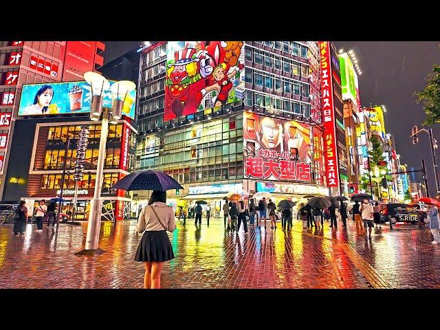 雨の新宿 / Rainy Shinjuku walk, Tokyo, Relaxing Lo-fi Hip Hop Sound ( June 2, 2024 )