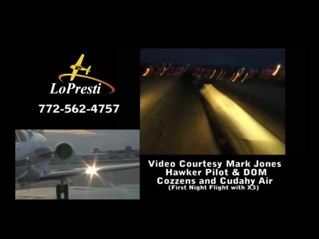 LoPresti BoomBeam Lights for Hawker 800XP