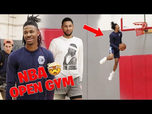 Ja Morant, Ben Simmons, and Aaron Gordon *SHUT DOWN EXCLUSIVE NBA RUN*