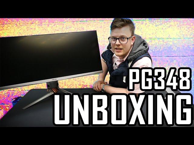 ASUS PG348 Curved IPS UNBOXING (DinoPC)