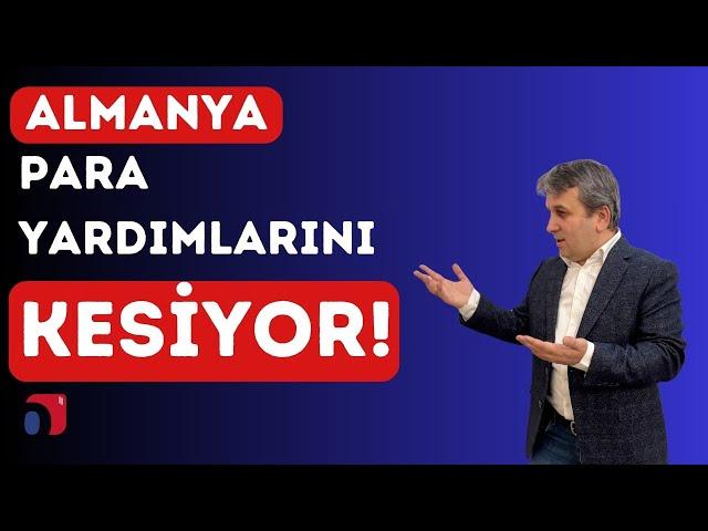 Almanya Sığınmacı Yardımlarını Neden Kesiyor???