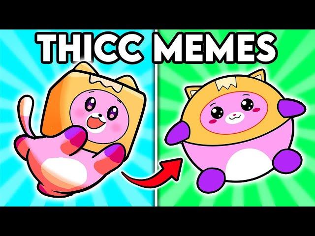 ANIMATED MEMES BUT EVERYONE IS THICC! (THE FUNNIEST LANKYBOX ANIMATION EVER!)