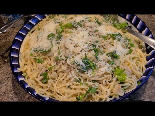 Super Mega Easy Linguine with White Clam Sauce for beginners!