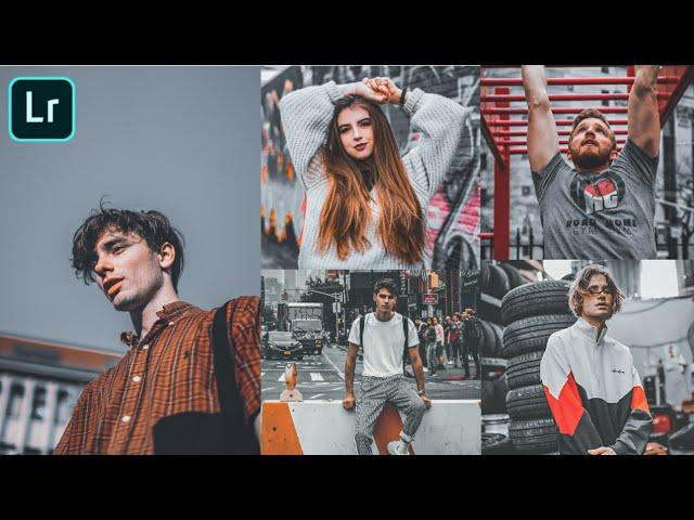 Moody Red And Gray Preset Lightroom Mobile Tutorial ( Free DNG )