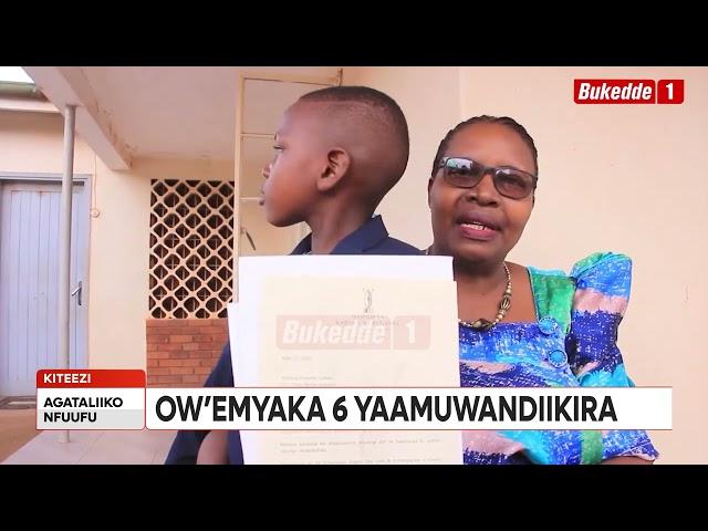 Agataliikonfuufu: Omwana awandiikidde Ssaabasajja Kabaka ebbaluwa  n'aguliora ekirabo kya FIRIMBI
