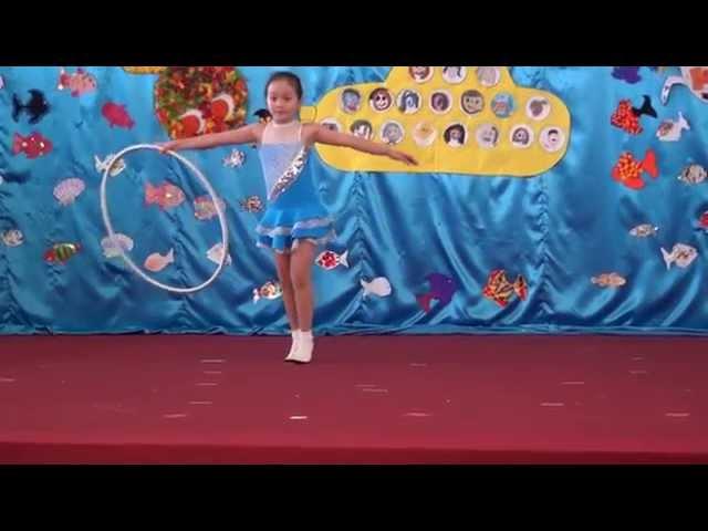 Rhythmic gymnastic show "Frozen"  by Victoria