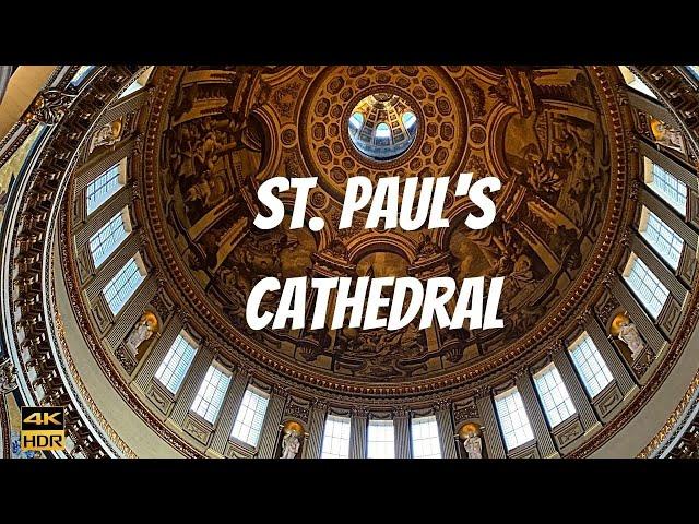 St. Paul's Cathedral in London (4K HDR)