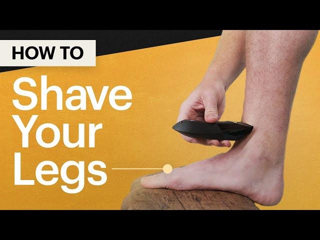 How To Shave Your Legs with The Lawn Mower® 5.0 Ultra