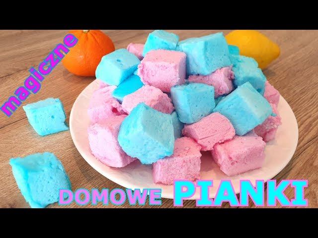 Magiczne pianki owocowe - 15 minut pracy  puszyste, słodkie i łatwe pianki  marshmallows