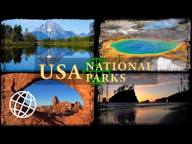 Top 13 US National Parks  [Amazing Places 4K]