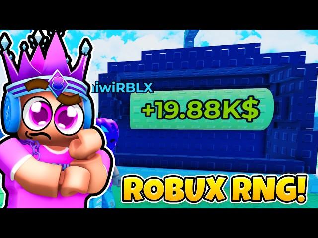 This RNG Gives You FREE ROBUX In Robux RNG! (Roblox)