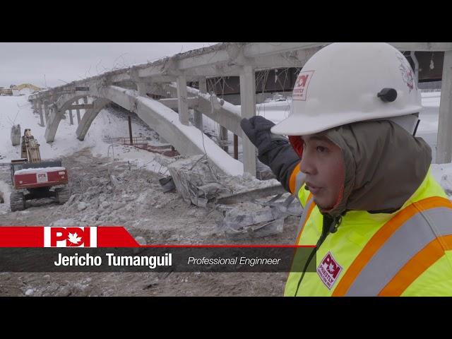 MUST WATCH! Priestly demolishes a bridge while on a barge.