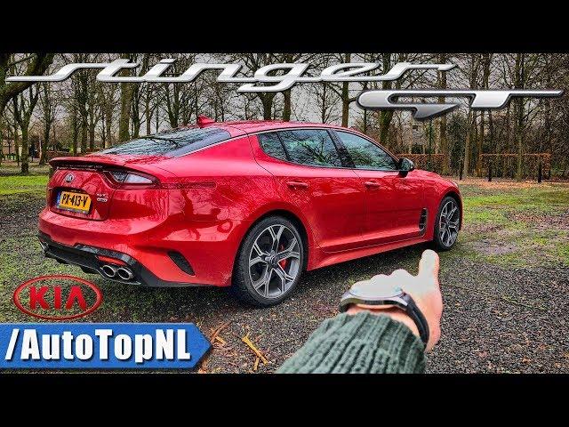 Kia Stinger GT REVIEW POV on AUTOBAHN by AutoTopNL