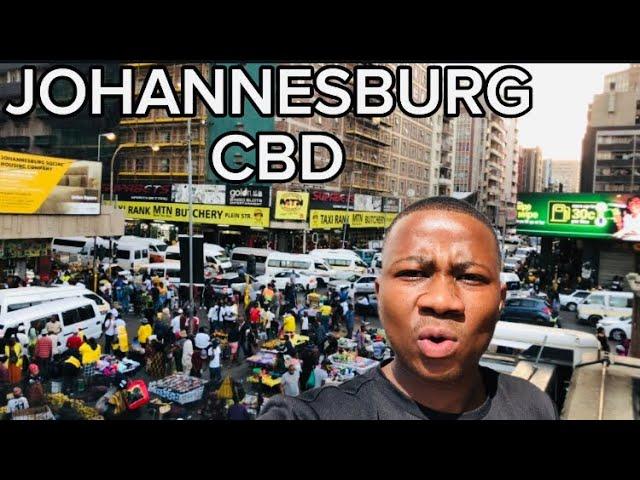 The Most Unsafe City In South Africa |Johannesburg CBD!! #southafrica #johannesburg