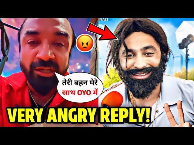 Ajaz Khan VERY ANGRY REPLY to Harsh Beniwal | Harsh Beniwal New Video