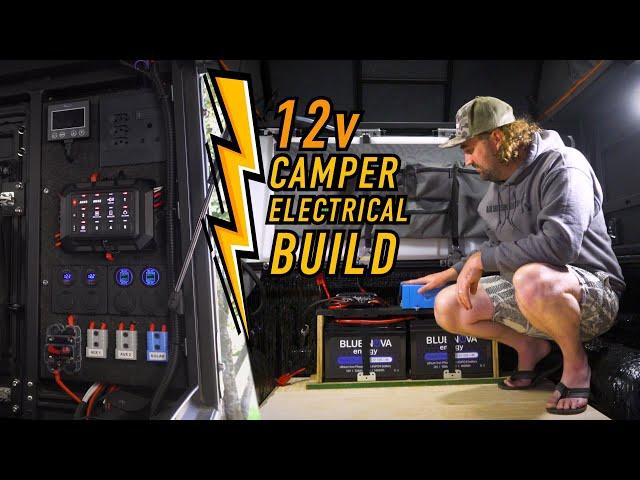 Crimp My Ride️ | Designing and Building a CLASSY Electrical System for the Canopy Camper!