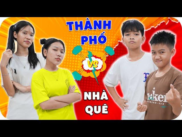 Đại Chiến Chị Em Thành Phố Vs Anh Em Nhà Quê | Minh Khoa TV