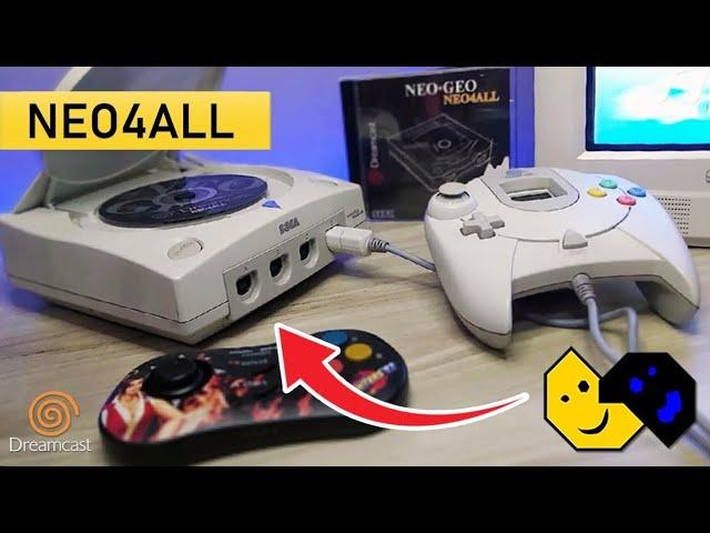 NEO4ALL (Old Game) - O poder do NEOGEO CD dentro de seu DREAMCAST! 