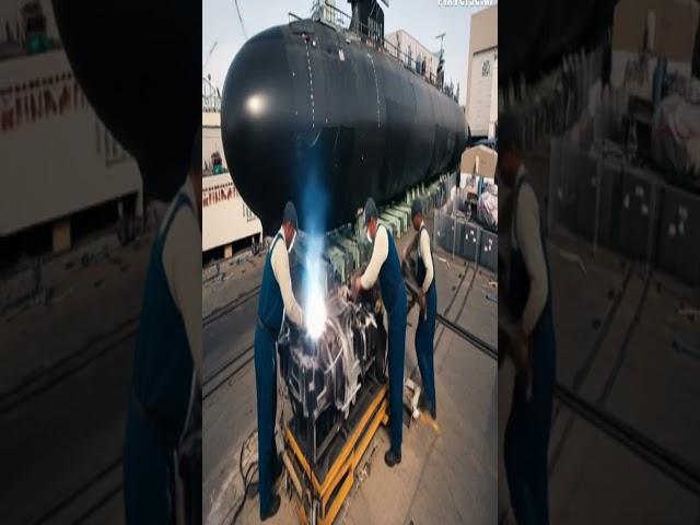 View of the ocean floor from a submarine