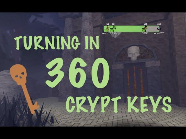 TURNING IN 360 CRYPT KEYS | Wild Horse Islands | Roblox