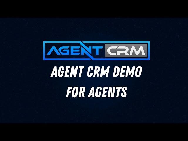 Agent CRM Demo for Agents: Walkthrough + Bundles + Support