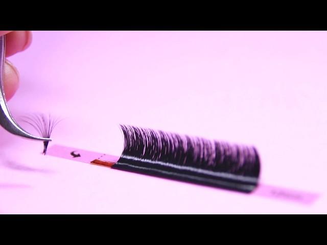 Self Blooming Lashes Extensions-Wimpernverlängerung Schiebetechnik