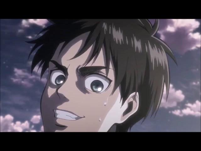 Attack on Titan Eren Yeager's first titan kill.