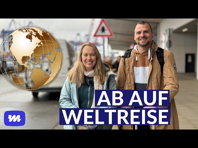 AIDA-Weltreise 2023/24: Barbara und Michael gehen an Bord  mit mir